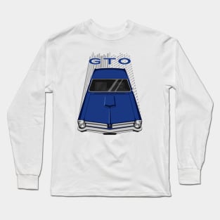 Pontiac GTO 1965 - Blue Long Sleeve T-Shirt